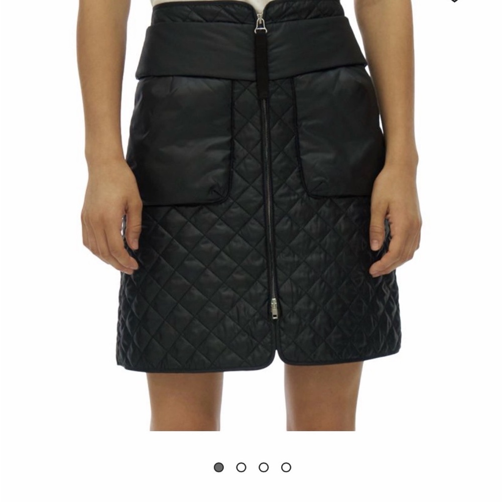 Helmut Lang Black Quilted skirt